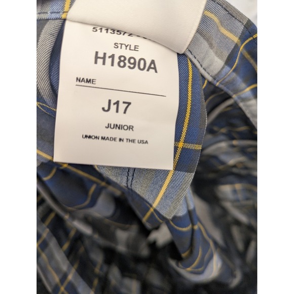 Dennis J17 Junior Plaid Pleated Skirt Union Made USA - Picture 7 of 10